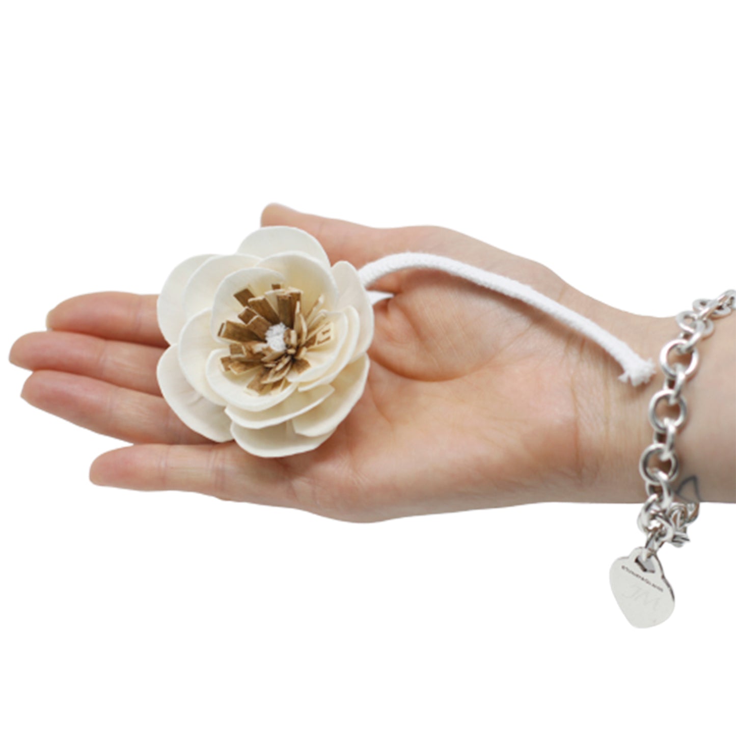 Fleurs naturelles pour diffuseur - Petit coquelicot sur corde