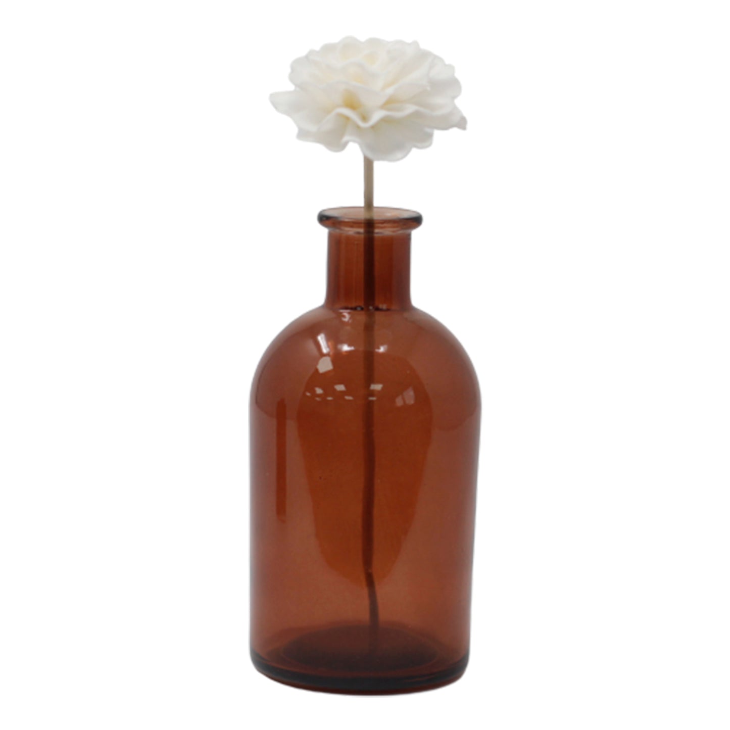 Diffuseur de fleurs naturelles - Œillet sur roseau