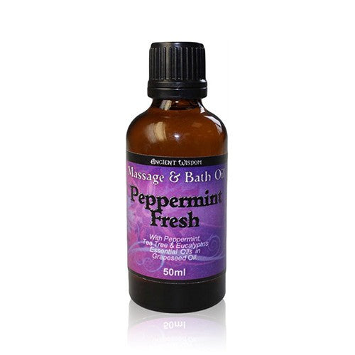 Huile de massage 50 ml - Menthe fraîche