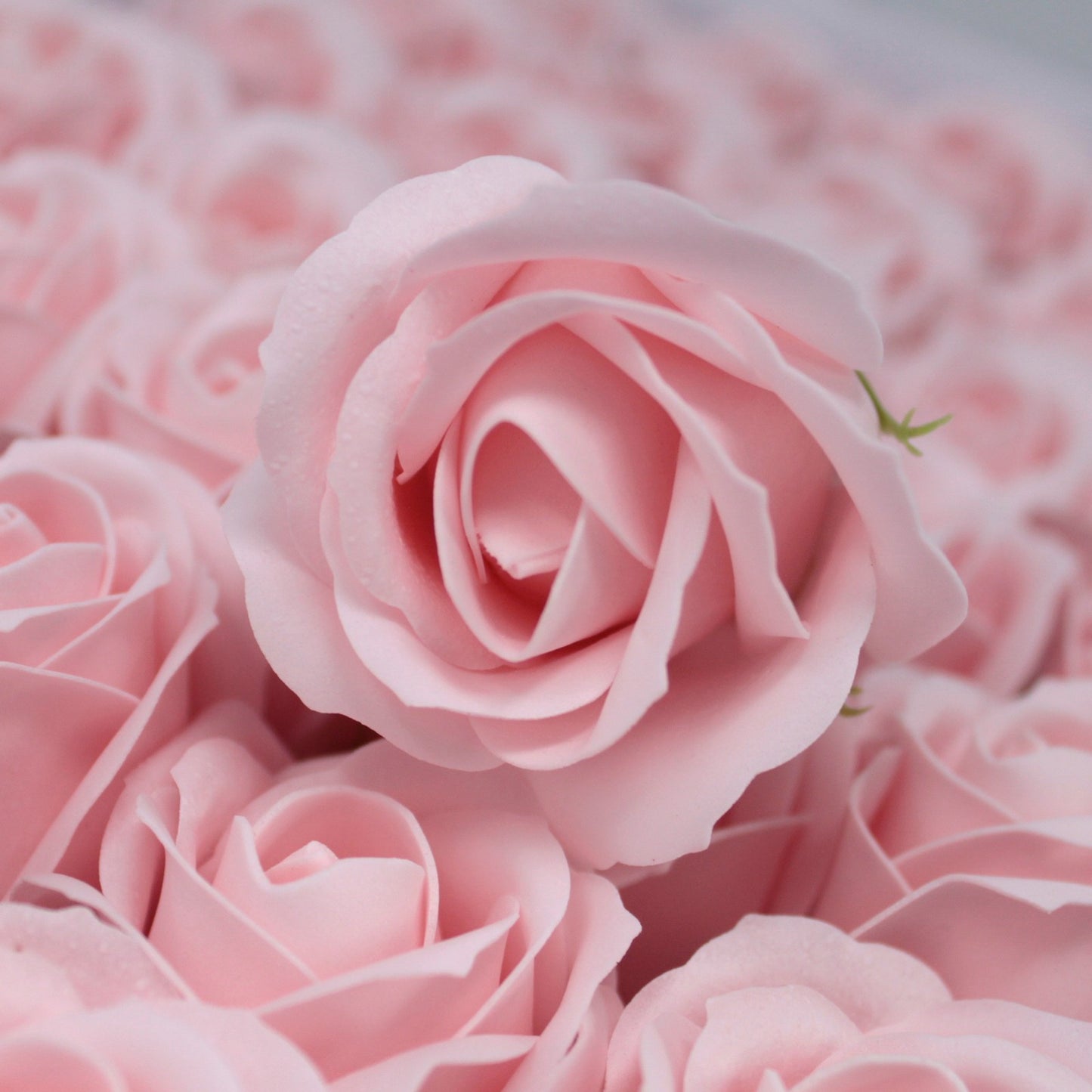 Fleur artisanale déco moyenne - Rose