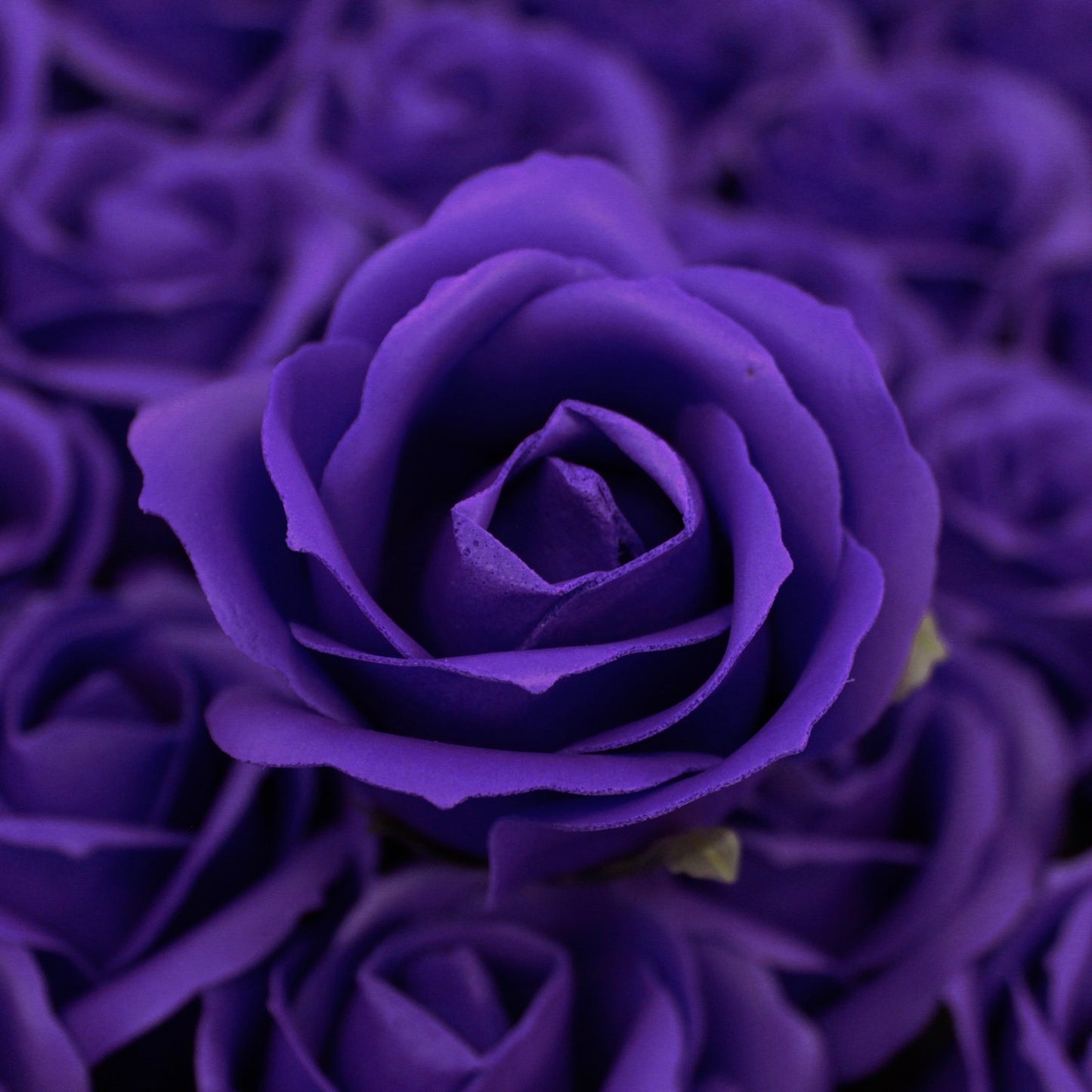 Fleur artisanale déco moyenne - Violette
