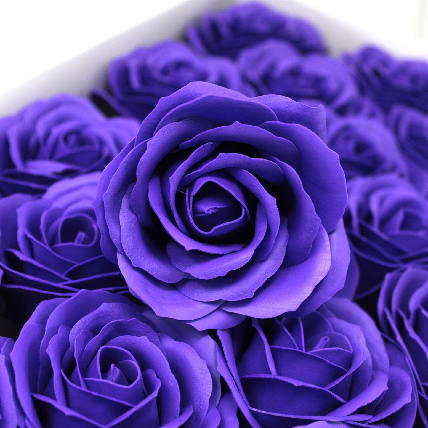 Grande fleur décorative artisanale - Violette