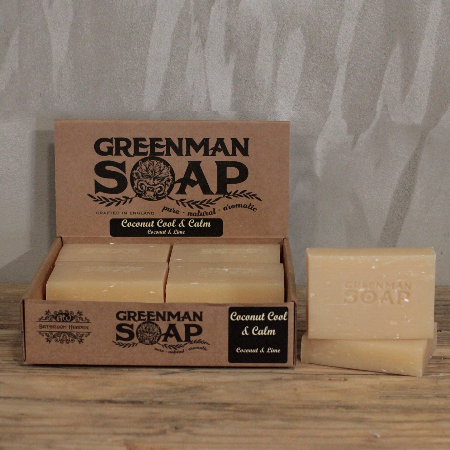 Savon Greenman 100 g - Noix de coco fraîche et apaisante