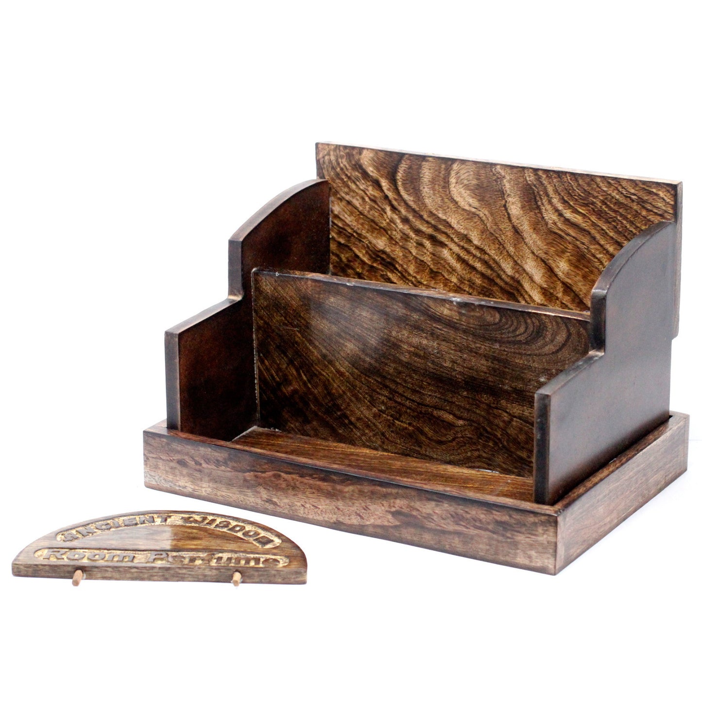 Présentoir en bois pour 24 parfums d'ambiance