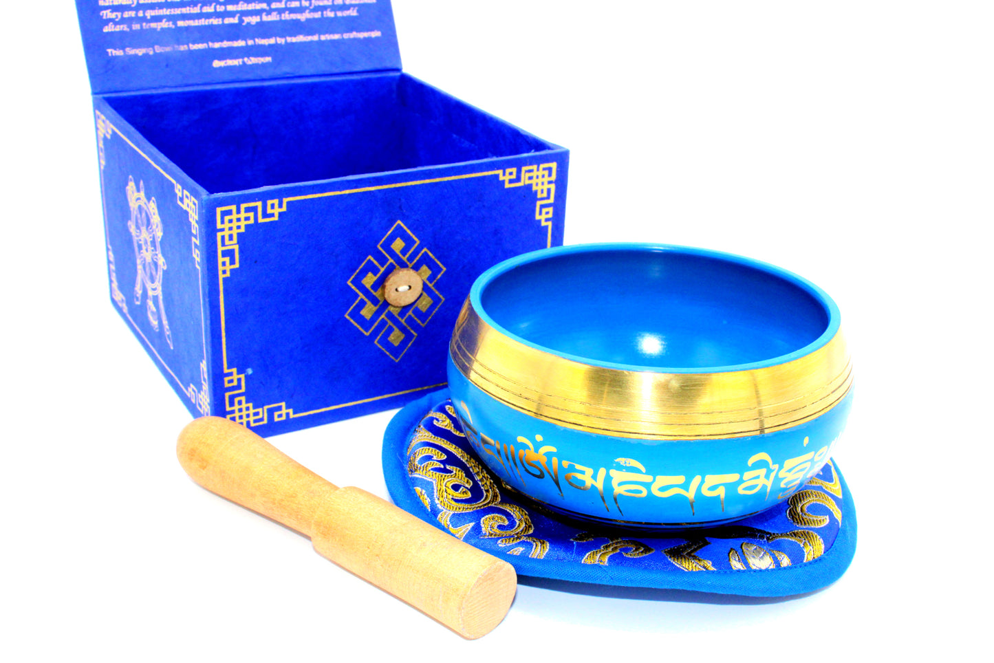 Ensemble de bols chantants tibétains - Bouddha de la Médecine 10 cm (min 500 g)