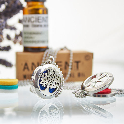 Collier d'aromathérapie - Chakra du Yoga - 30 mm