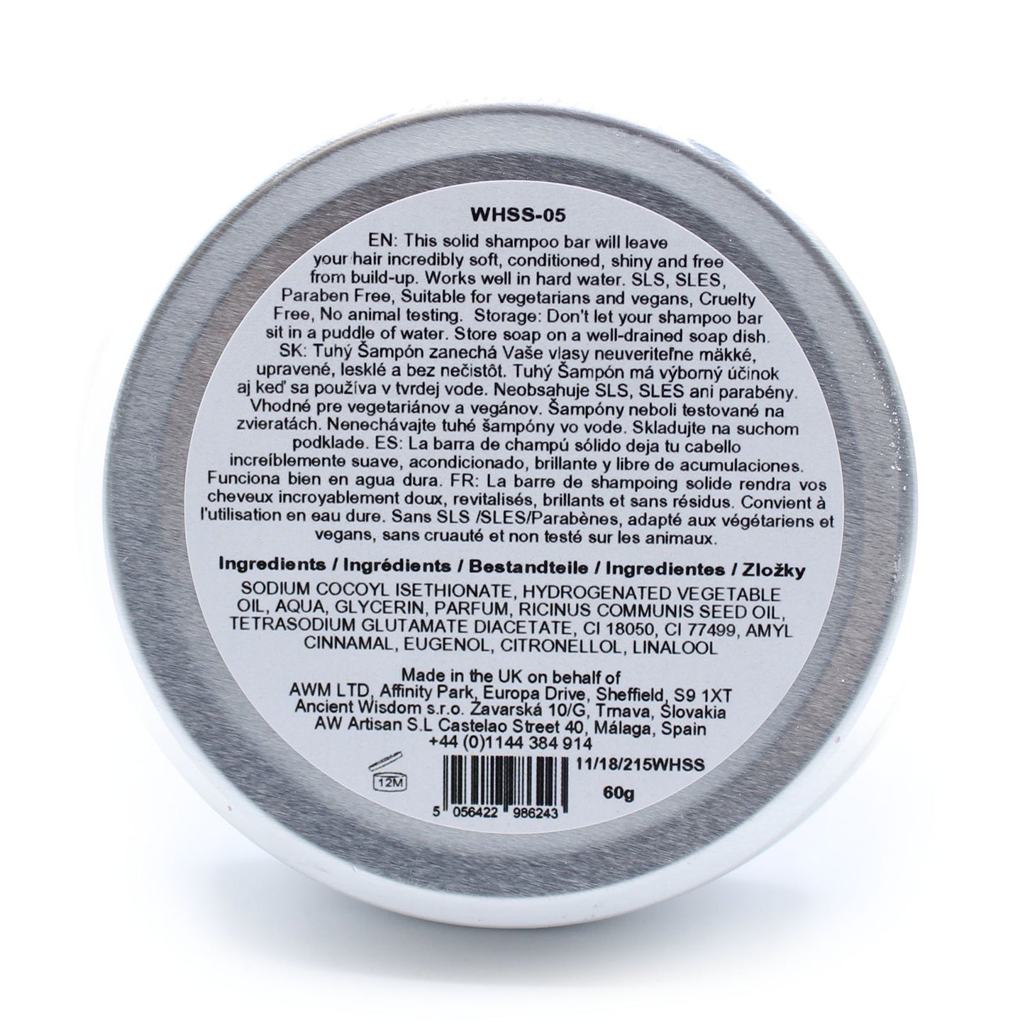 Shampoing solide Wild Hare - Cerise