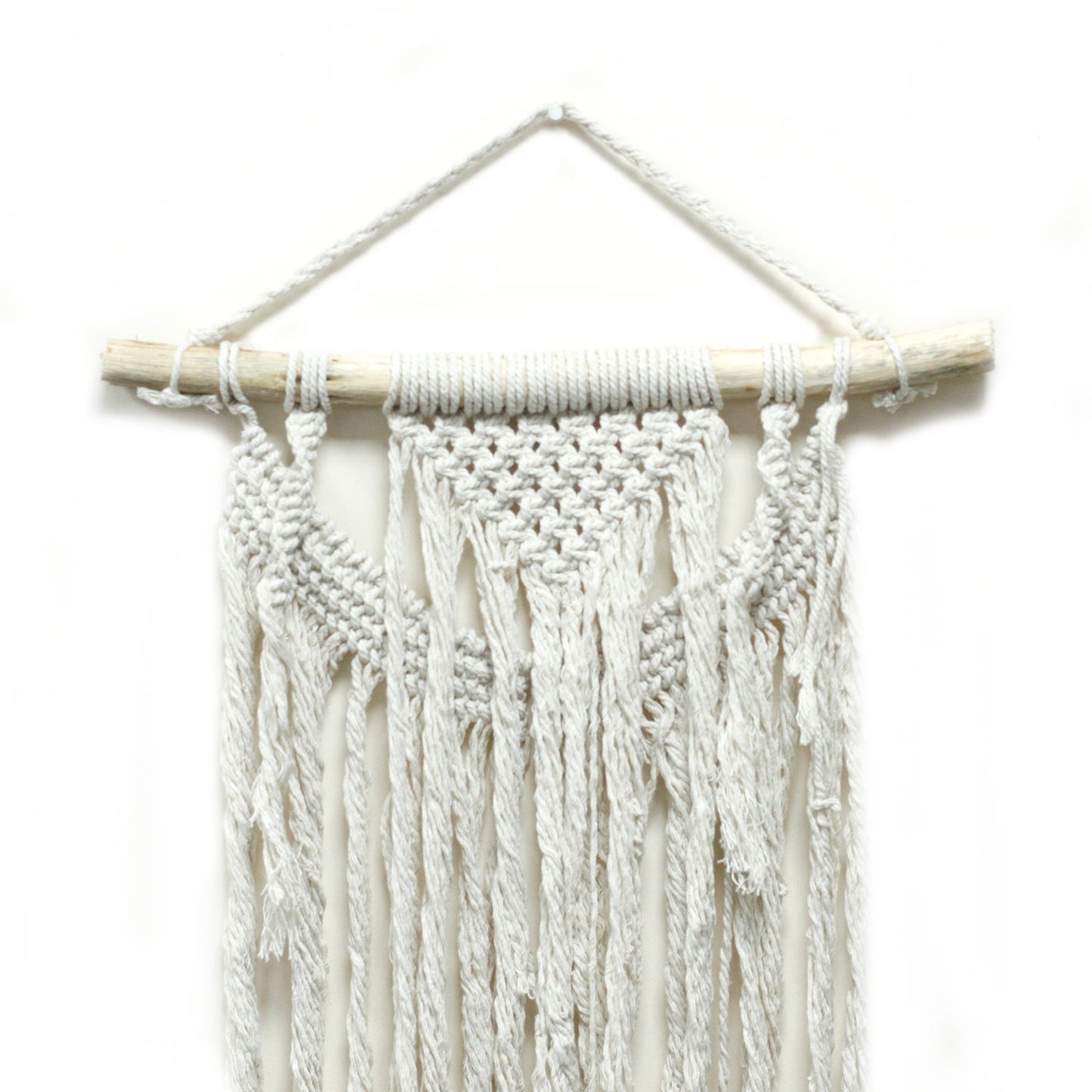 Tapisserie en macramé - Force de la nature