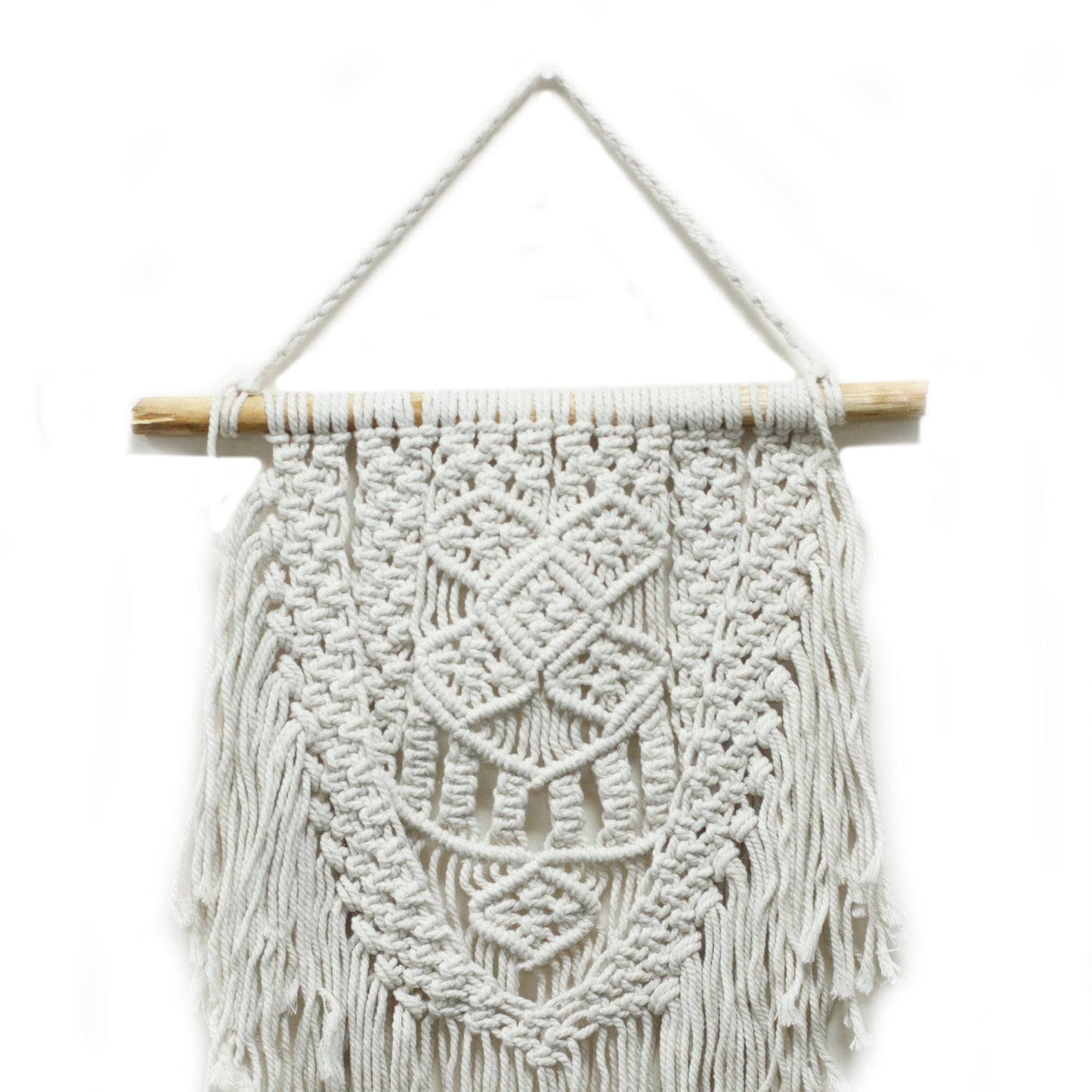 Tapisserie en macramé - Surabondance