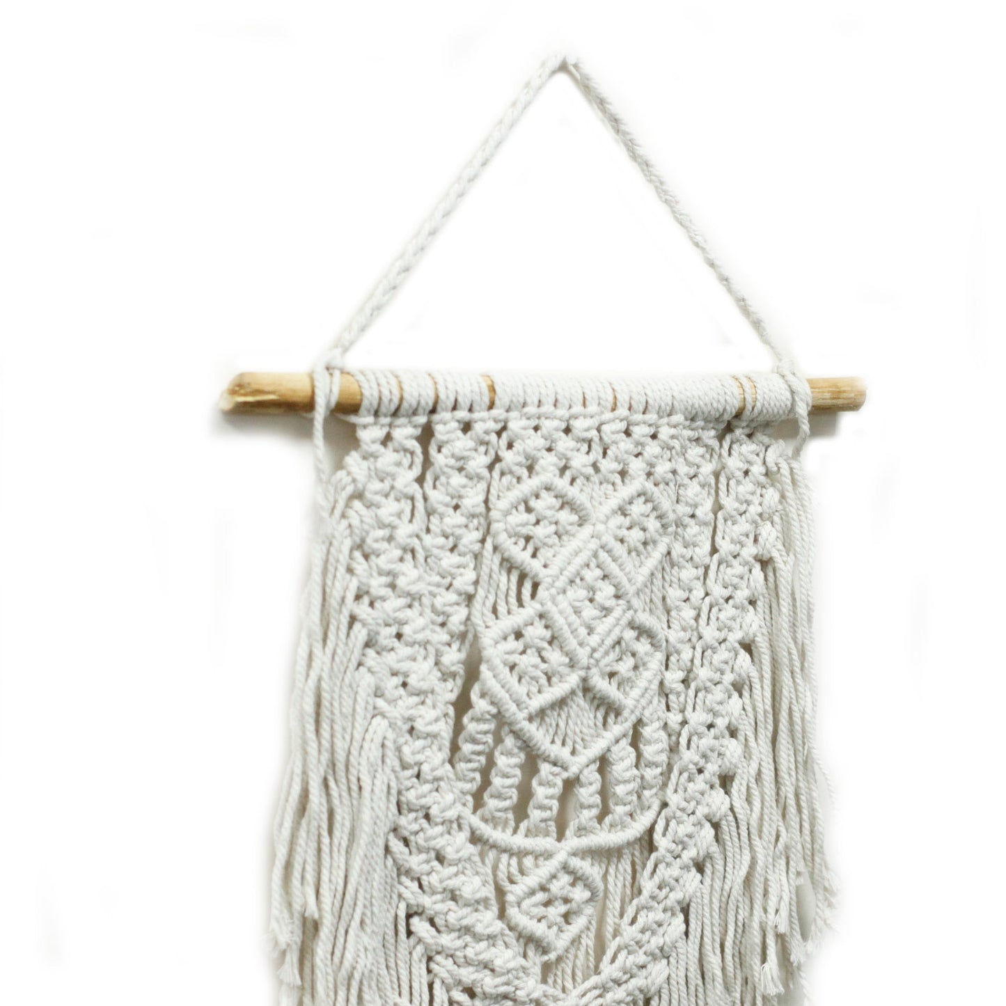 Tapisserie en macramé - Surabondance
