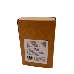 Savon à l'huile d'olive pure cannelle et orange en boîte individuelle - 100 g