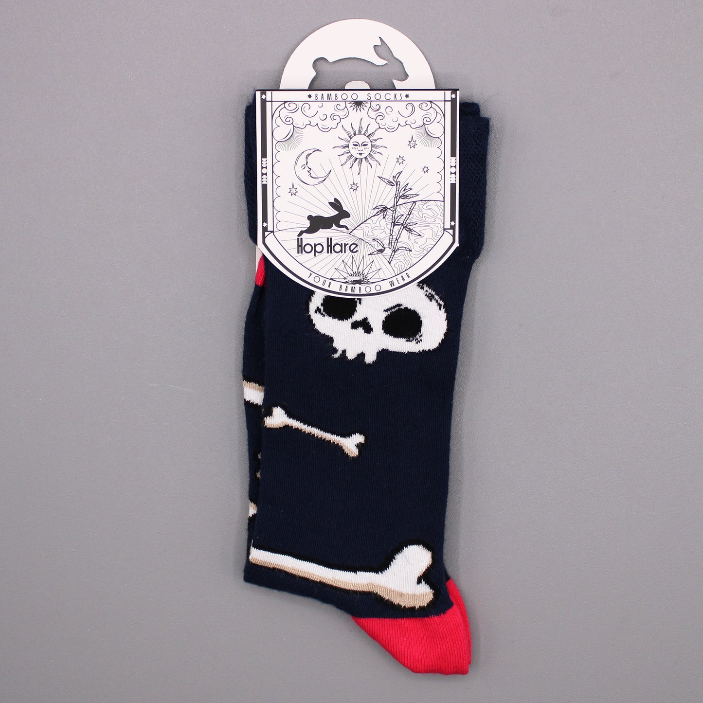 Chaussettes Hop Hare (41-46) - Crânes et os