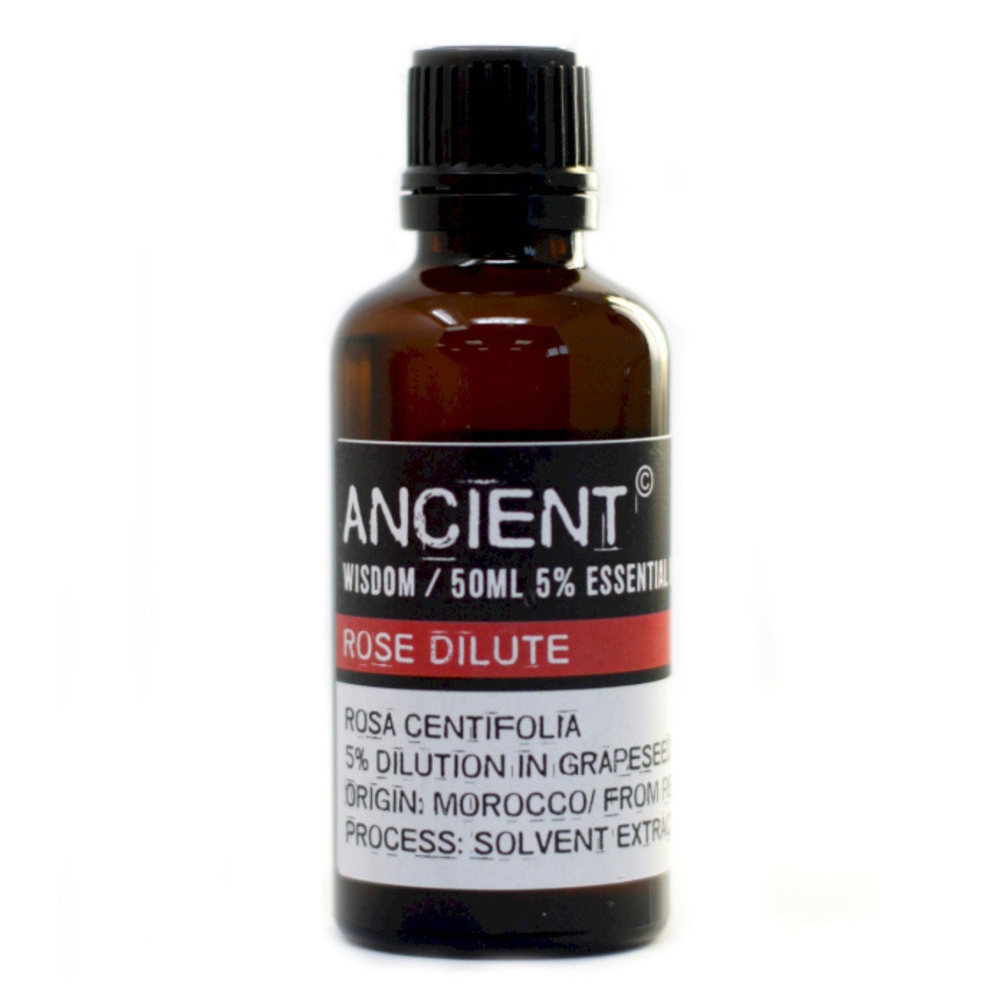 Huile essentielle de rose diluée 50 ml