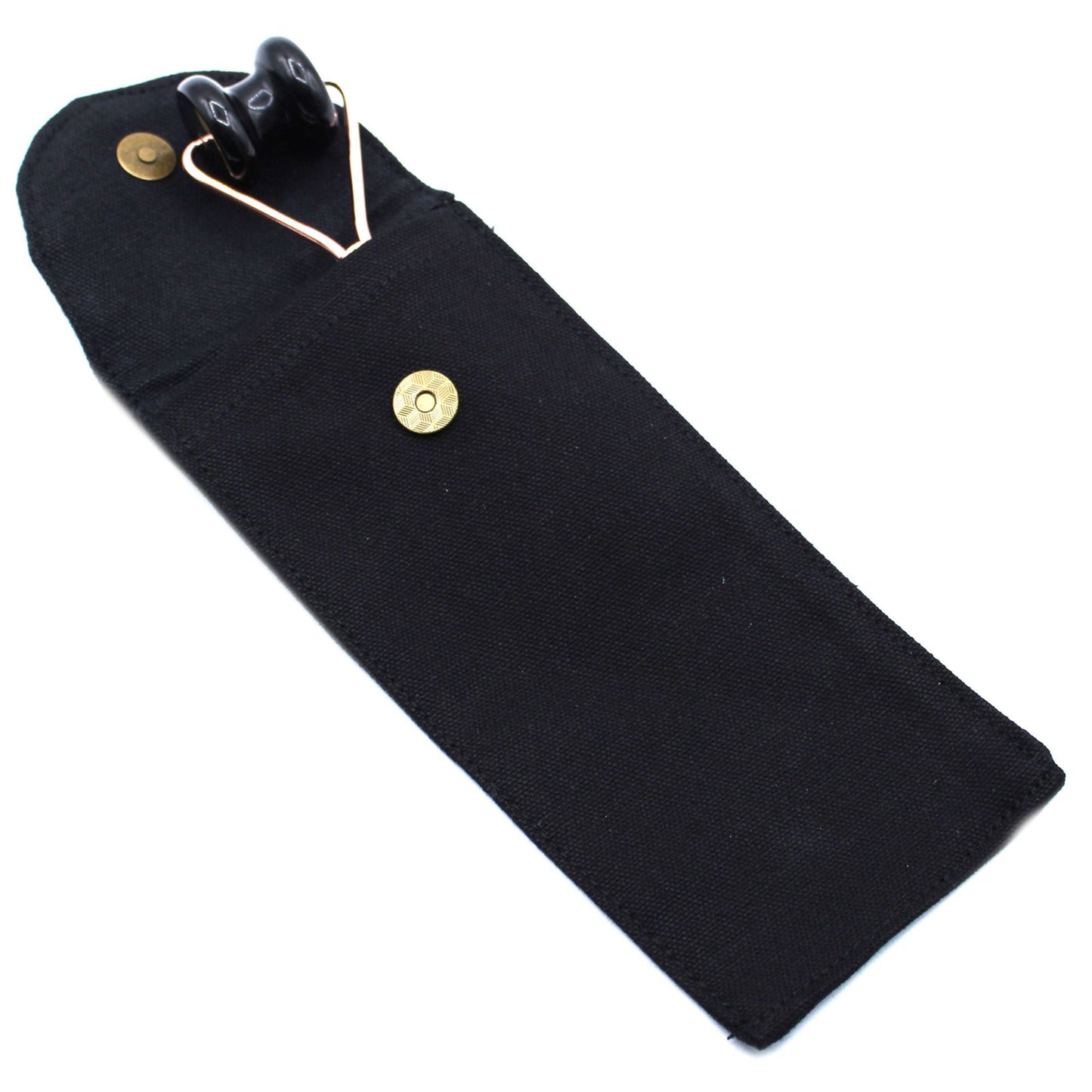 Rouleau facial en pierres précieuses – Obsidienne noire
