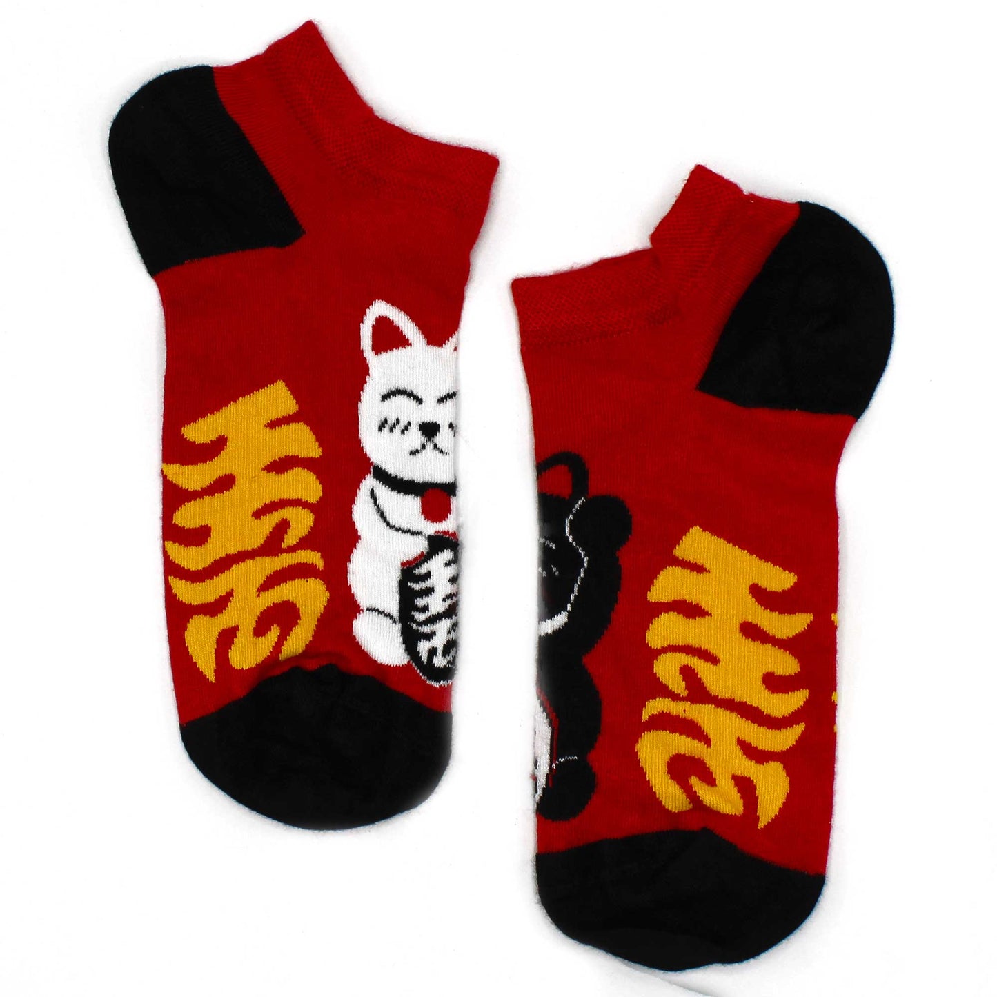 Chaussettes basses en bambou Hop Hare P/M (36-40) - Lucky Cat