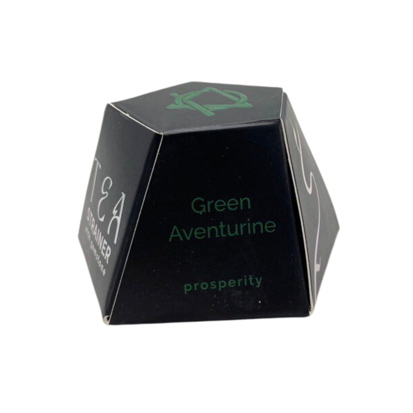 Passoire à thé en cristal brut – Aventurine verte