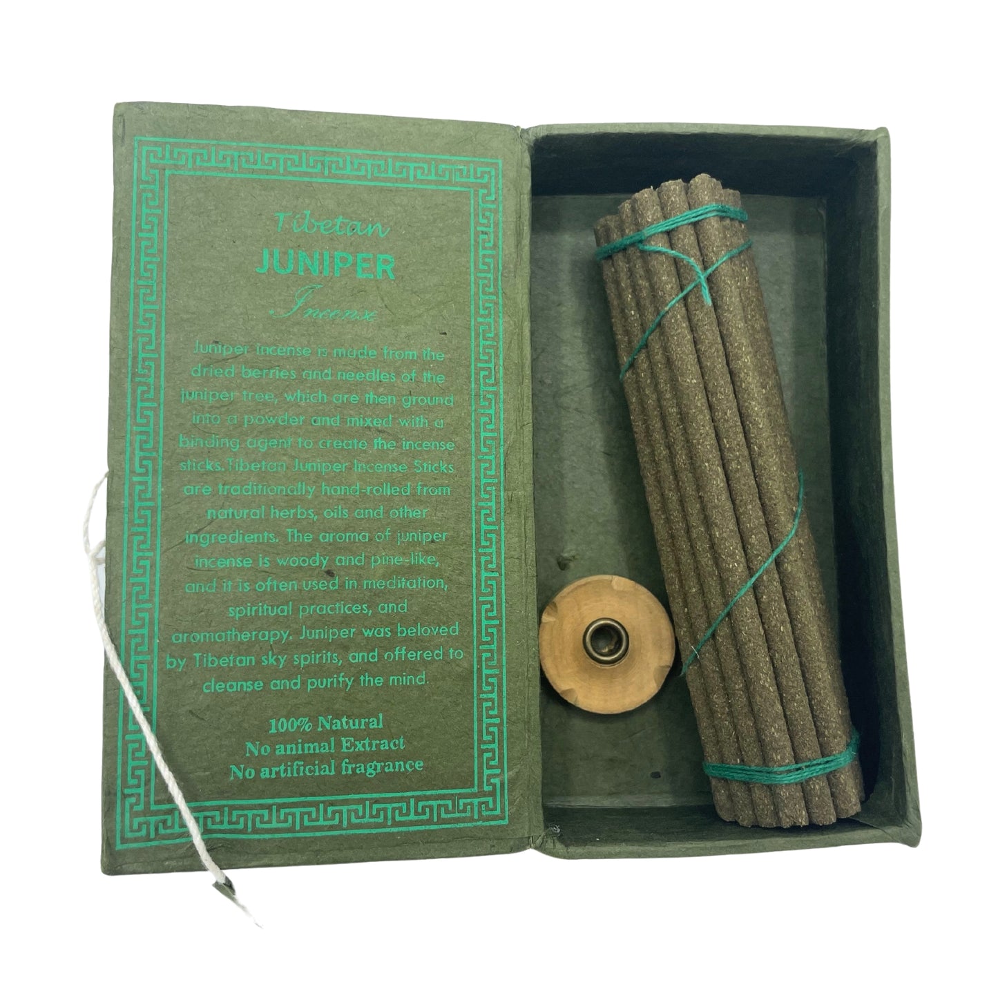 Coffret cadeau d'encens Sugandhit Dhoop de l'Himalaya - Genévrier
