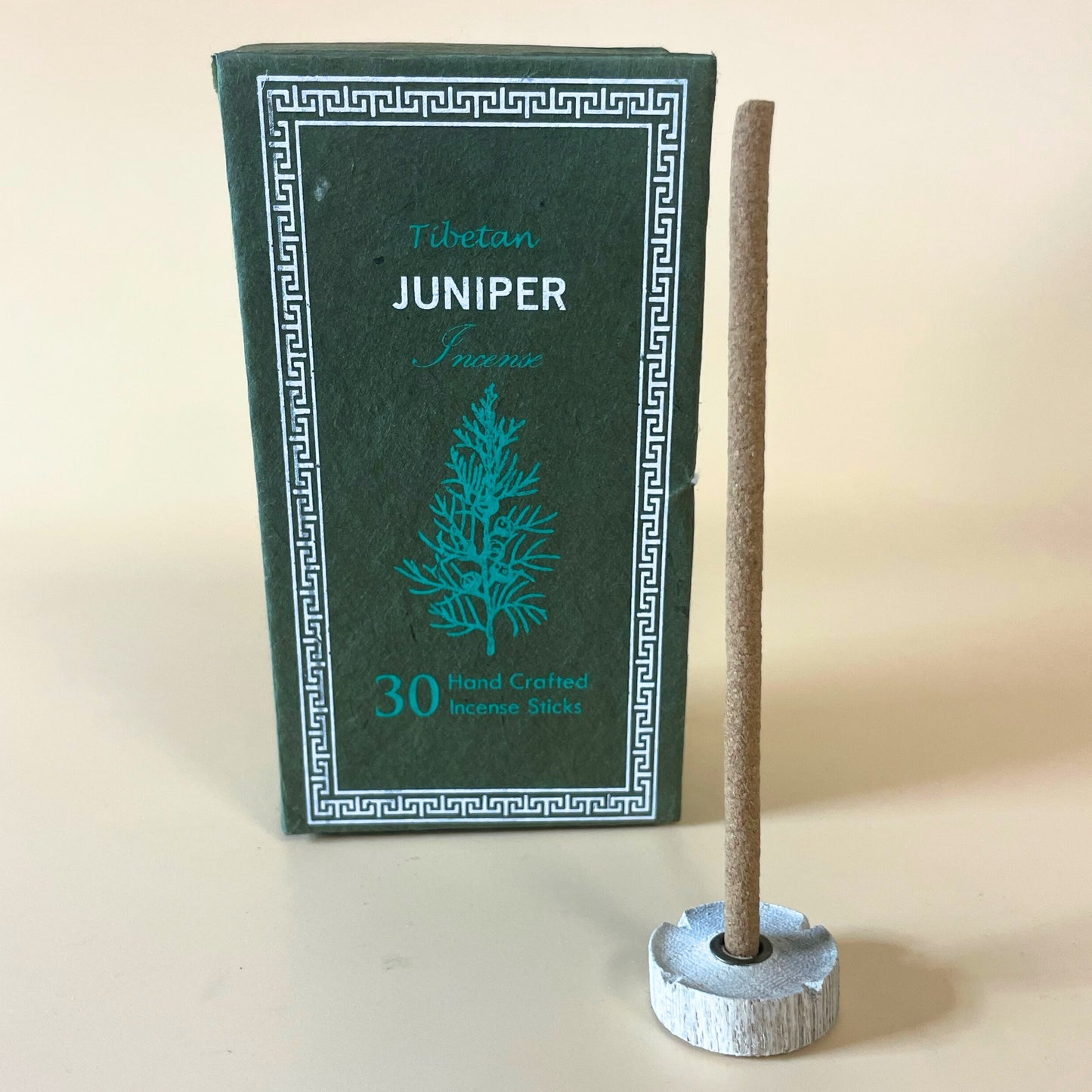 Coffret cadeau d'encens Sugandhit Dhoop de l'Himalaya - Genévrier