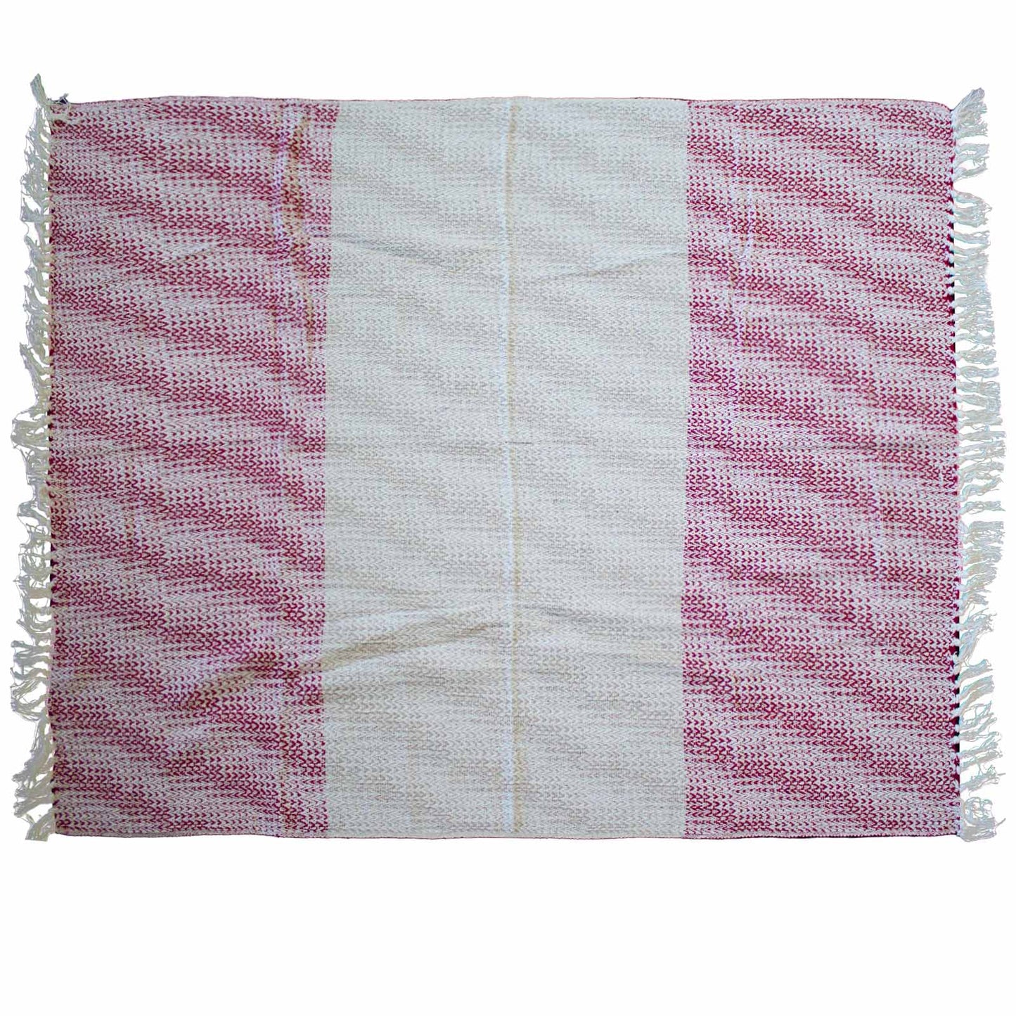 Couvertures Boho Comfort - 125x150cm - Rubis bicolore