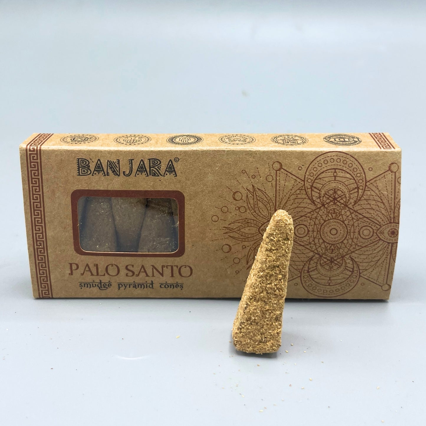 Cônes pyramidaux de fumigation Banjara - Palo Santo