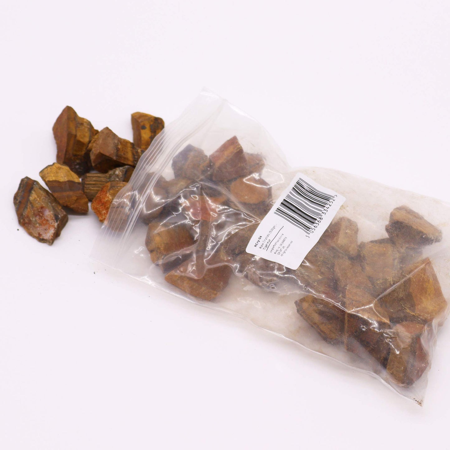 Cristaux bruts (500 g) - Œil de tigre