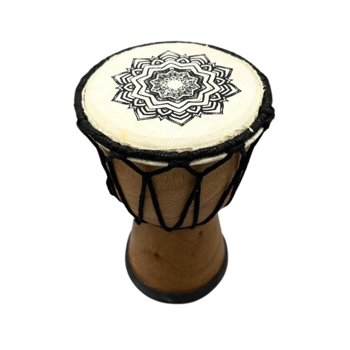 Djembé fait main avec plateau large - 15 cm