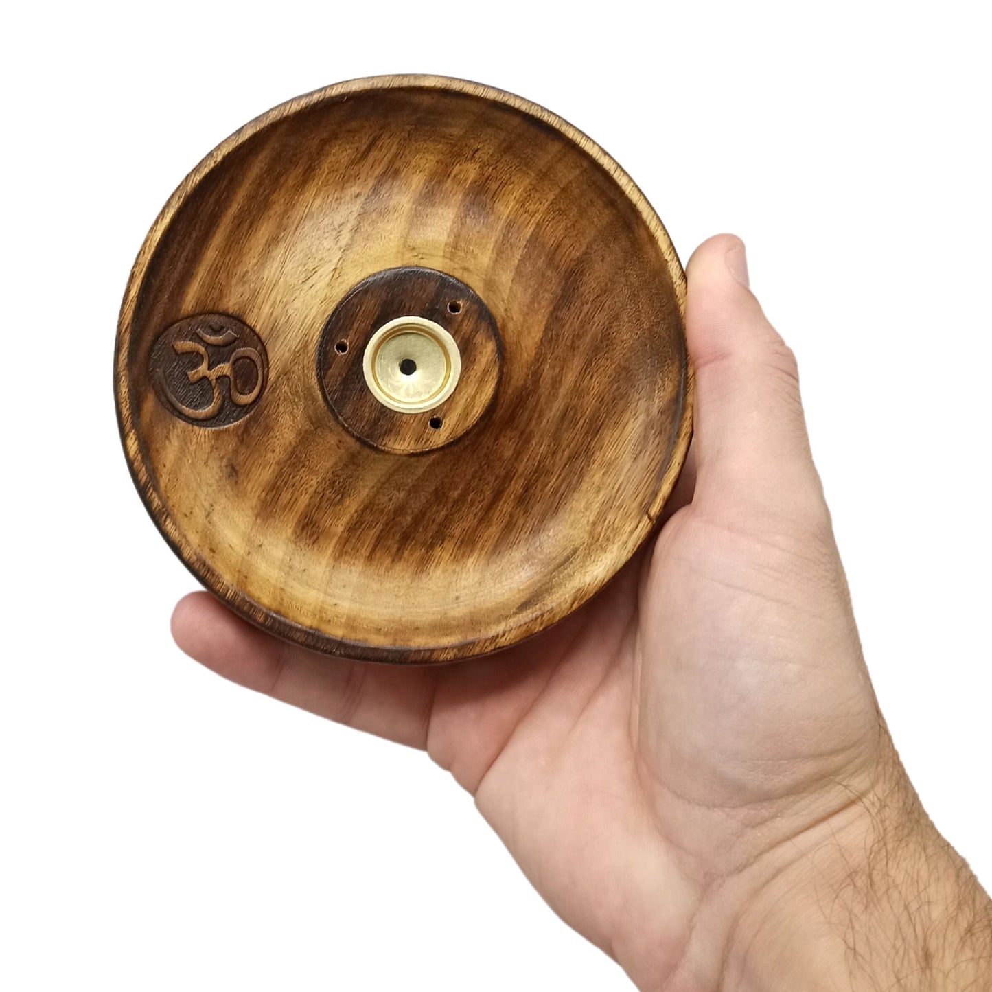 Disque porte-encens pour cônes et bâtonnets - Om