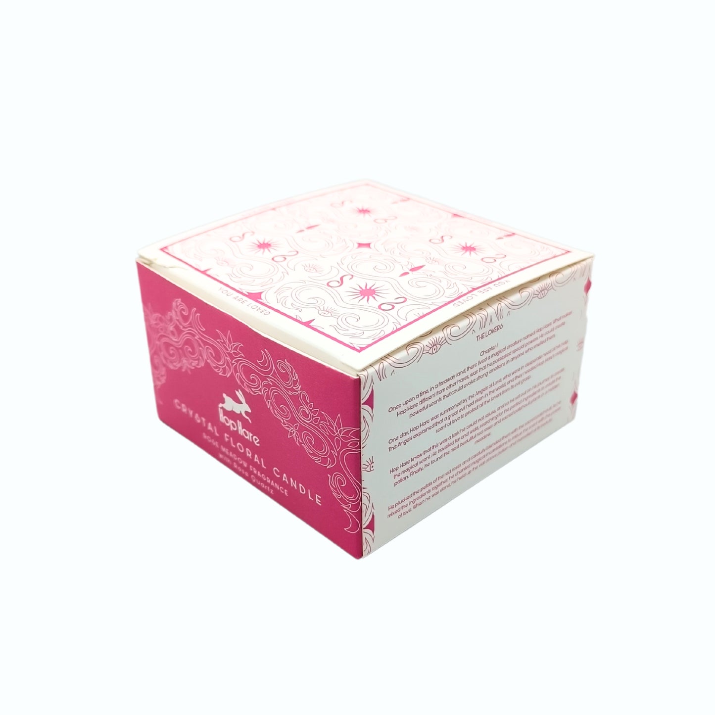 Bougie Fleur Magique en Cristal Hop Hare - Les Amoureux