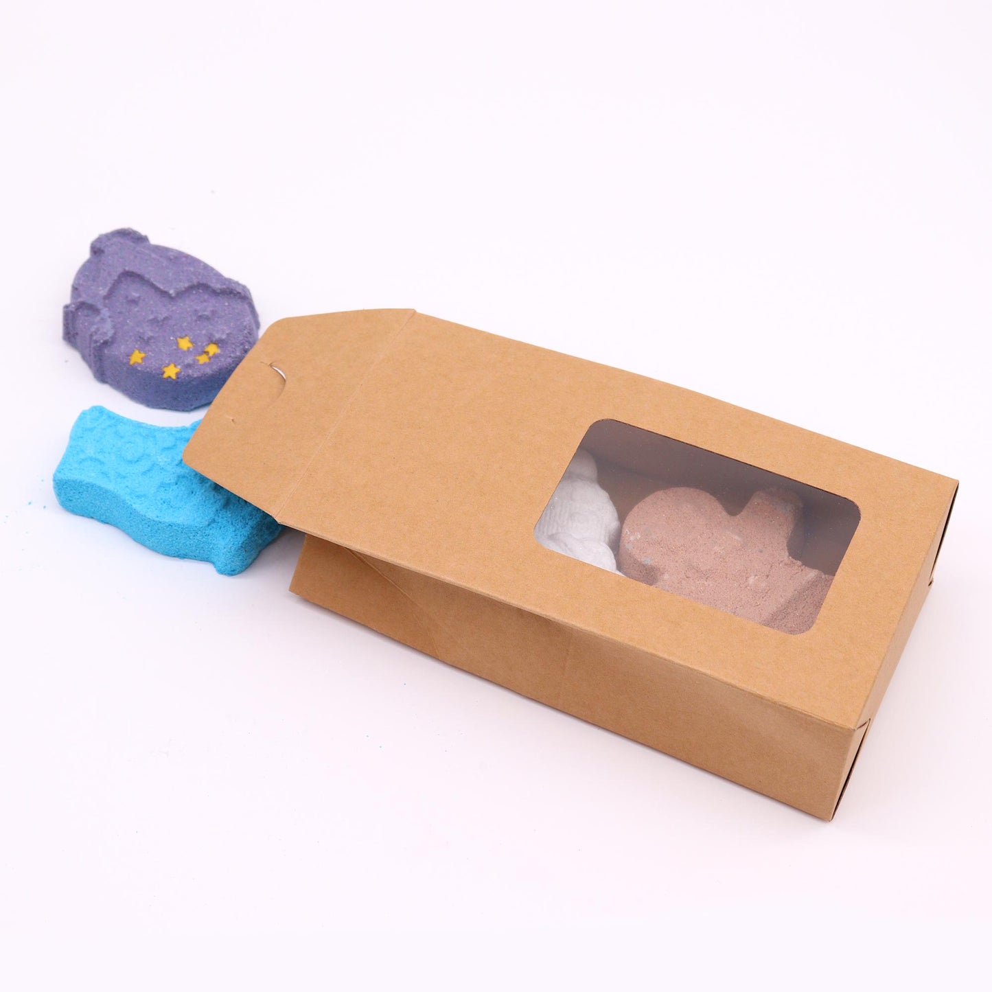 Coffret cadeau de bombes de bain amusantes de Noël