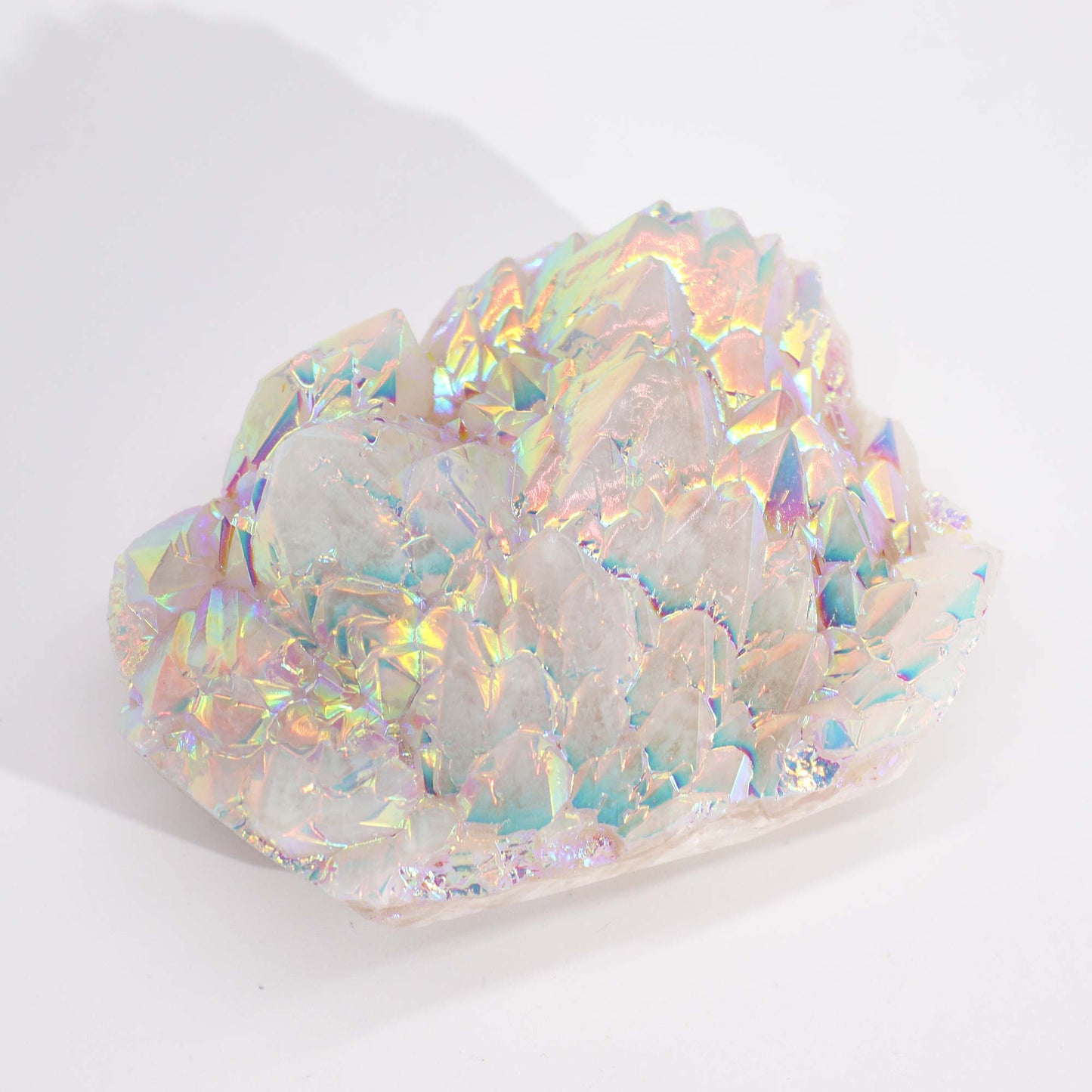 Grand quartz naturel amélioré - Quartz Angel Aura (environ 300-450 g 8-15 cm)