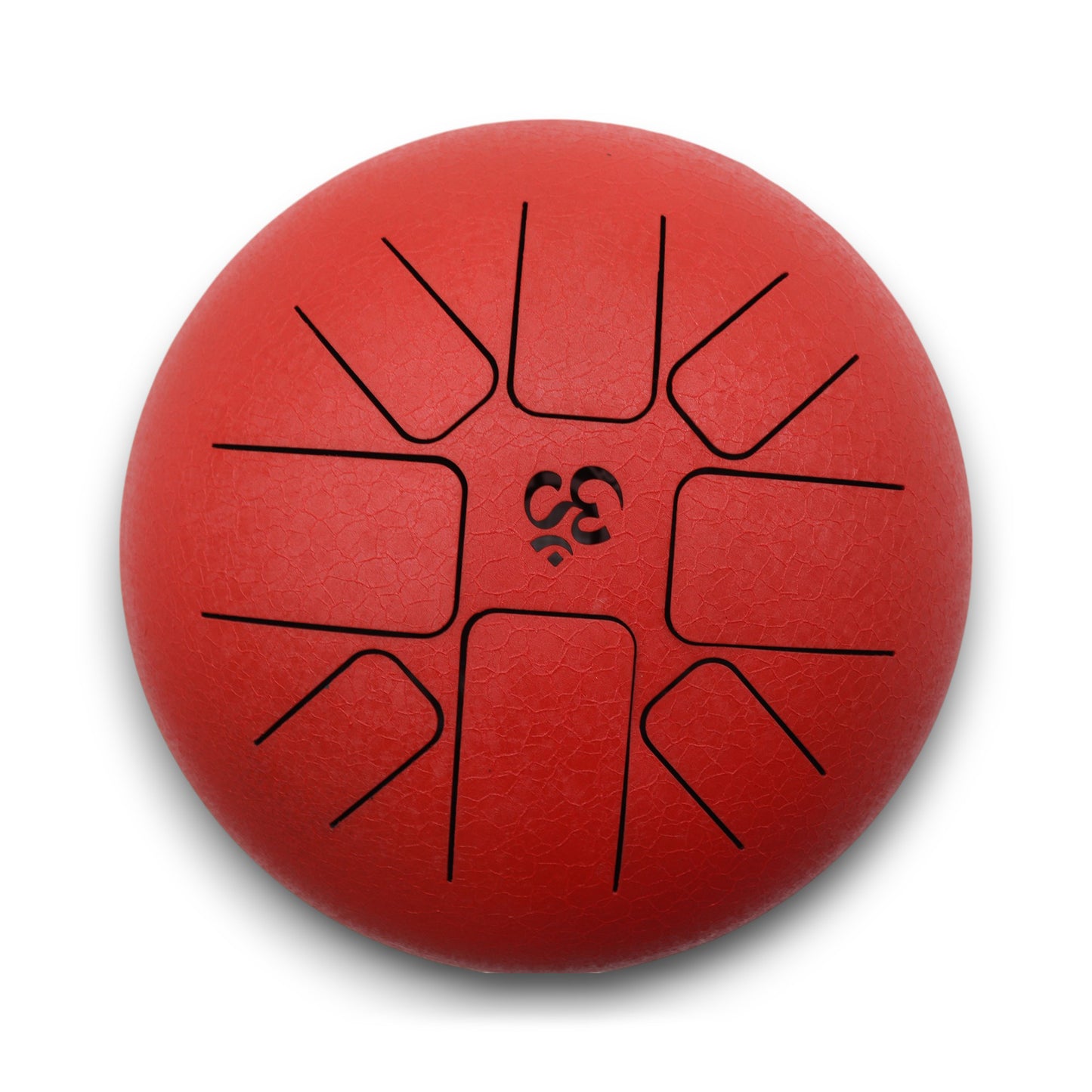 Tambour Hapi Om moyen rouge - 22x16cm