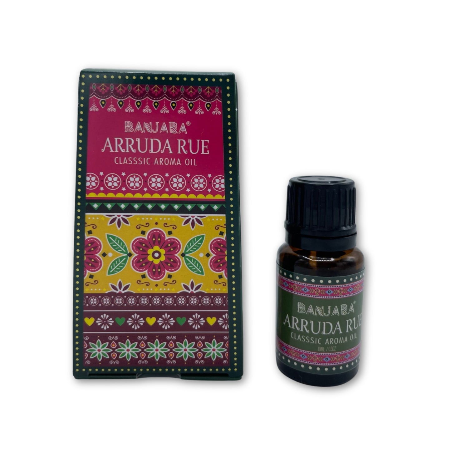 Huile Parfumée Indienne Banjara 10ml - Arruda Rue