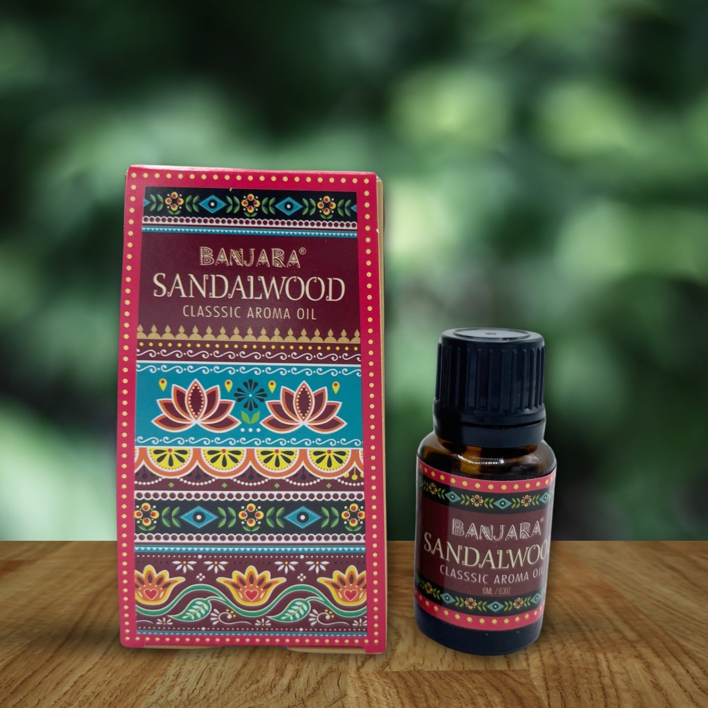 Huile parfumée indienne Banjara 10 ml - Bois de santal