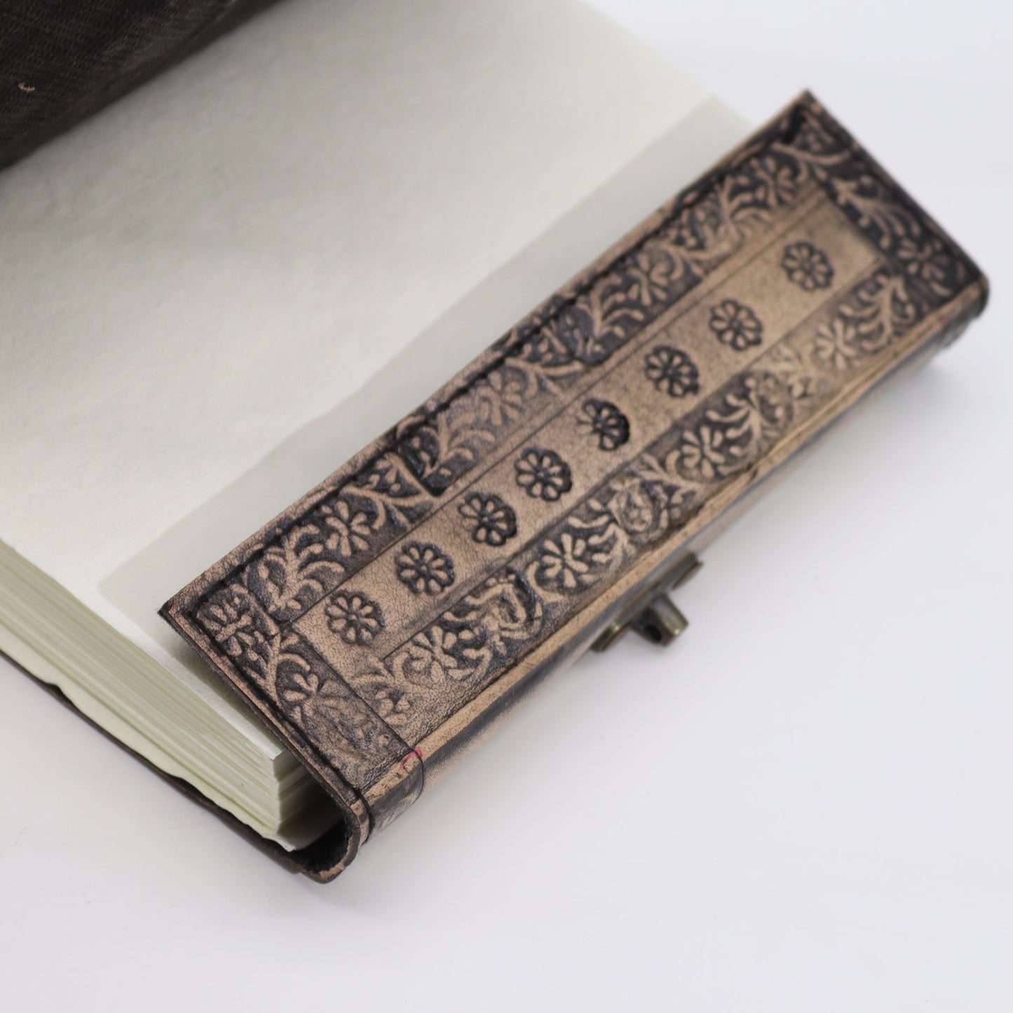 Carnet ésotérique Deux Dragons - Vintage avec bordure cousue