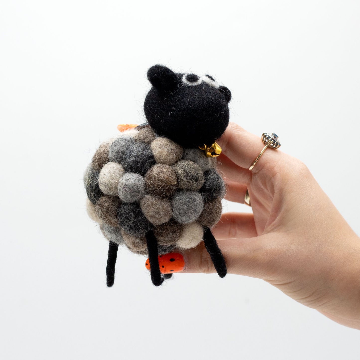 Mouton en feutre - Gris multicolore