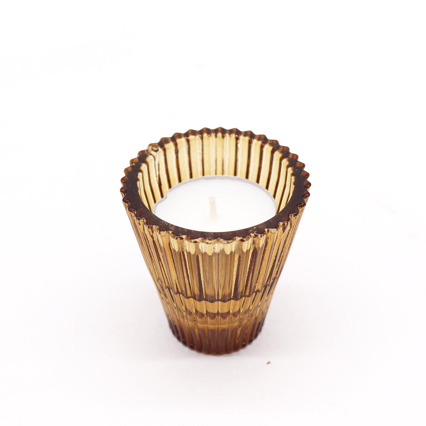 Photophore réversible - Ambre antique