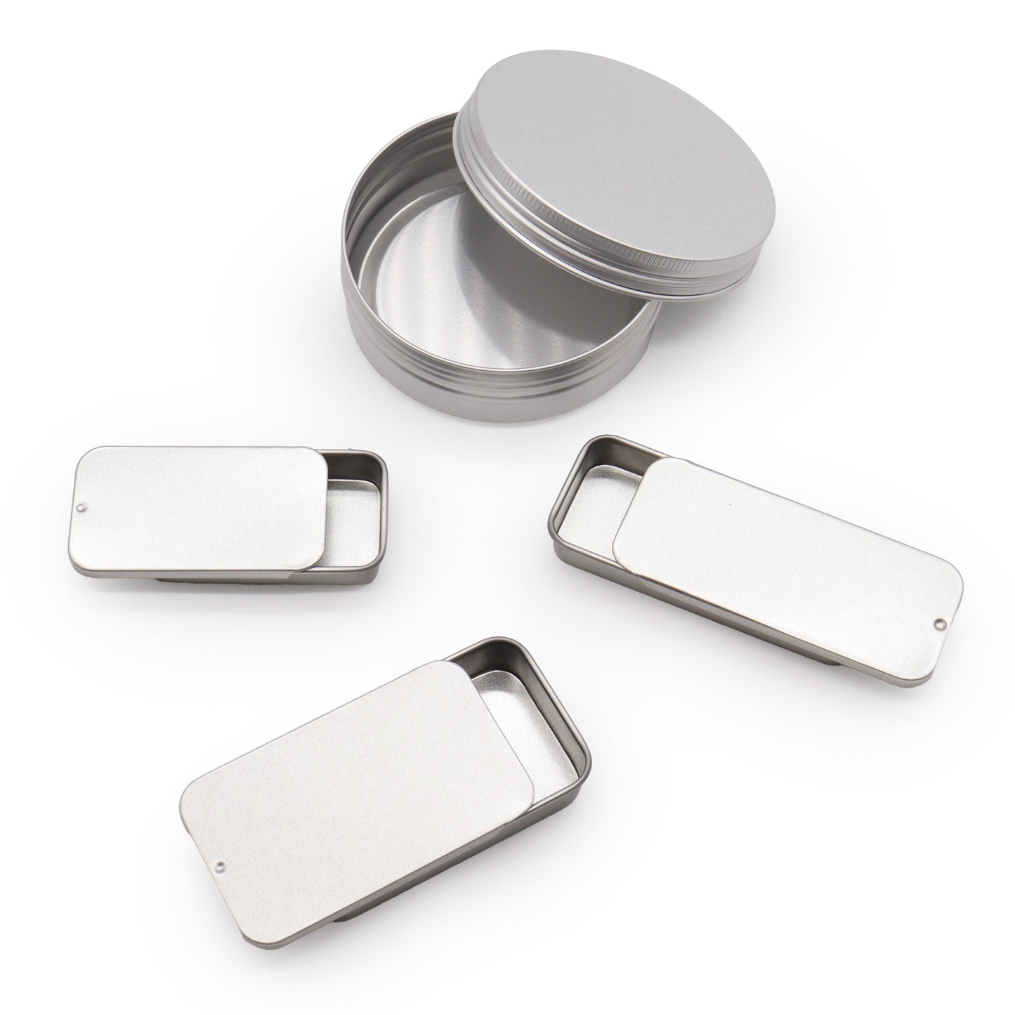Mini distributeur de canettes avec couvercle coulissant - 10g (6x3,3x1cm)