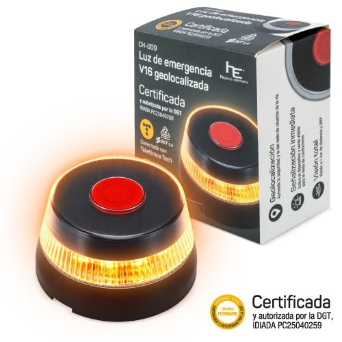 ÉCLAIRAGE DE SECOURS GÉOLOCALISÉ HOMOLOGUÉ V16