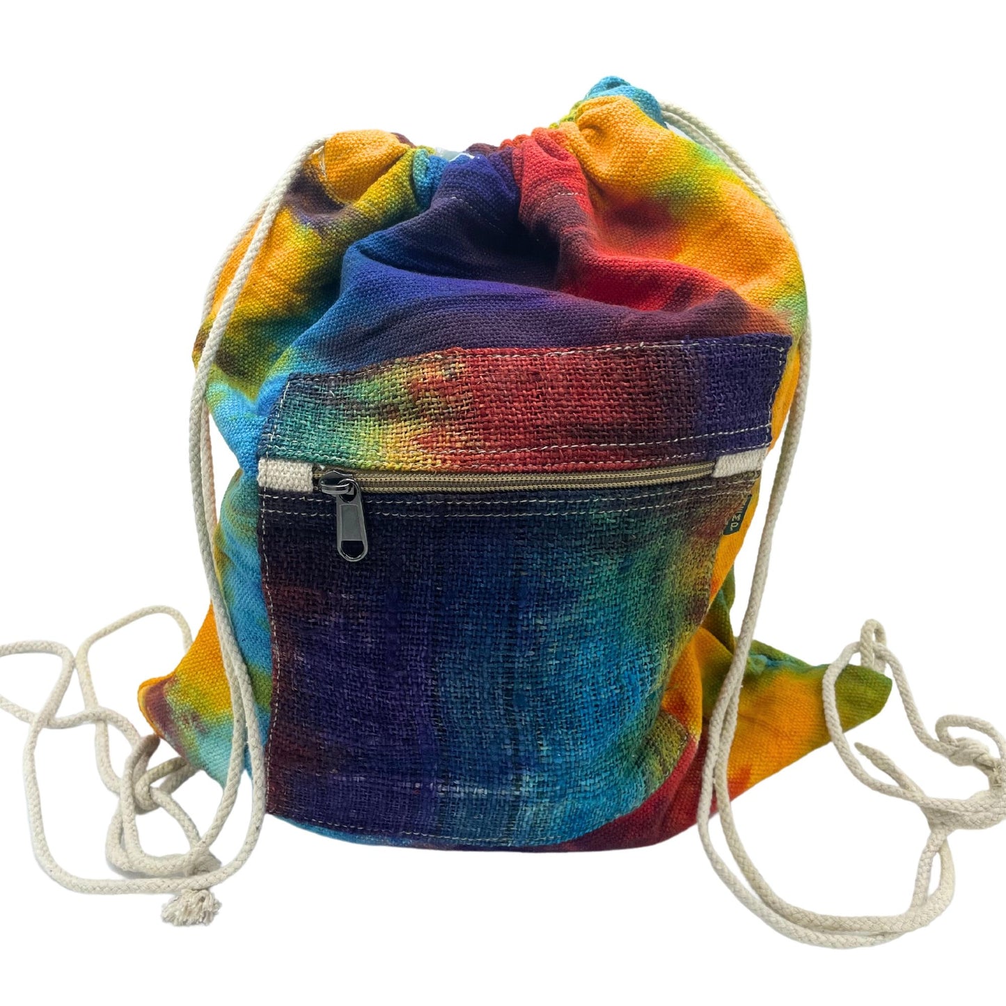Sac en corde de chanvre Tiedye