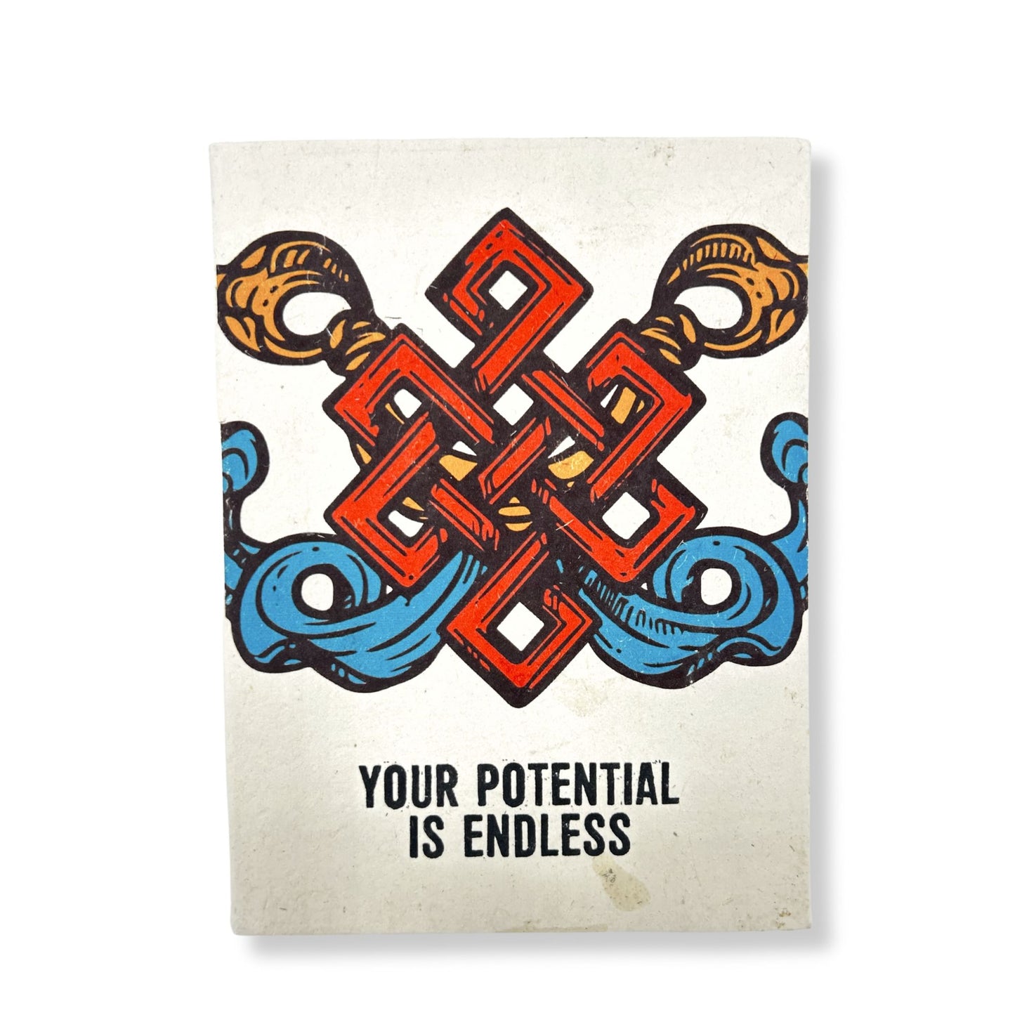 Grand carnet Lokta - Votre potentiel - Marque-page inclus