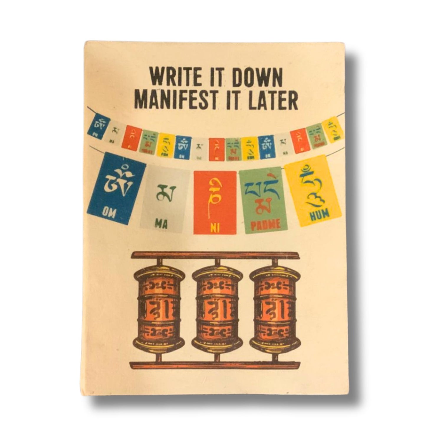 Grand carnet Lokta - Écrivez-le - Marque-page inclus