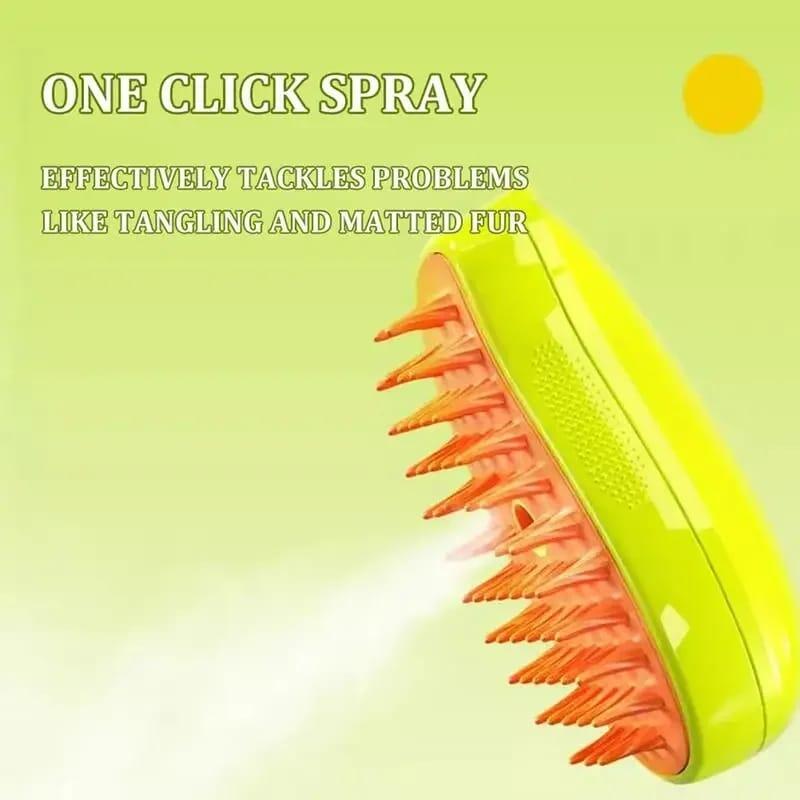 Brosse à vapeur pour animaux de compagnie
