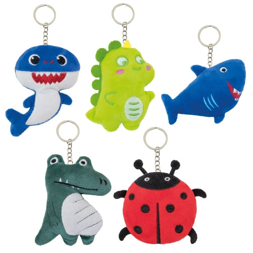 ENSEMBLE DE PORTE-CLÉS « FAUNE » (LOT DE 10)