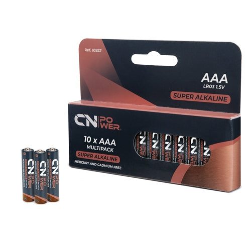 Piles alcalines R03-AAA « CN POWER »
