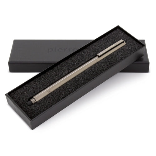 STYLO ROLLER + CRAYON ETERNEL ET TOUCH PIERRE CARDIN "LANDES"