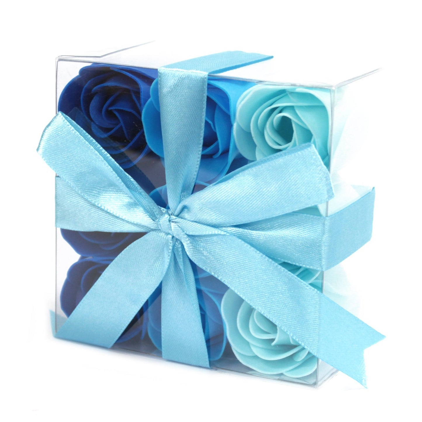 Lot de 9 fleurs de savon - Roses printanières