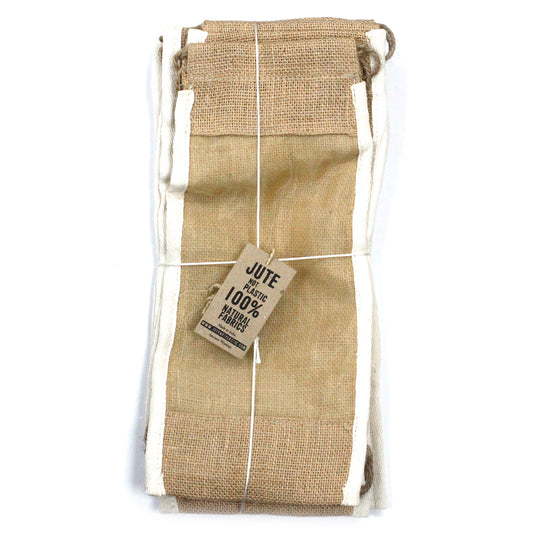 Sac en jute lavé long - 35x15cm
