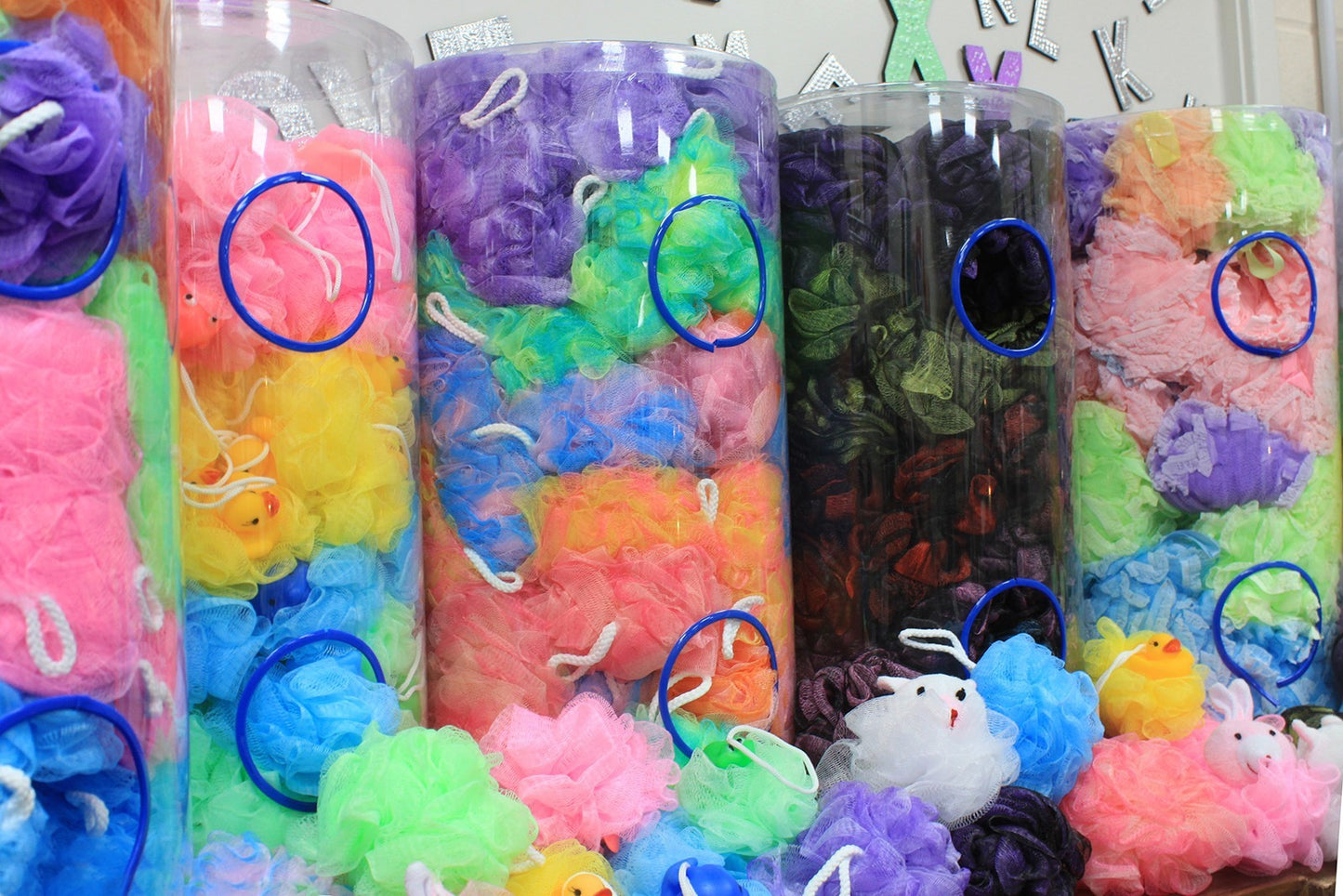 Éponge de bain - Coton Animal 5 assortis 27 g