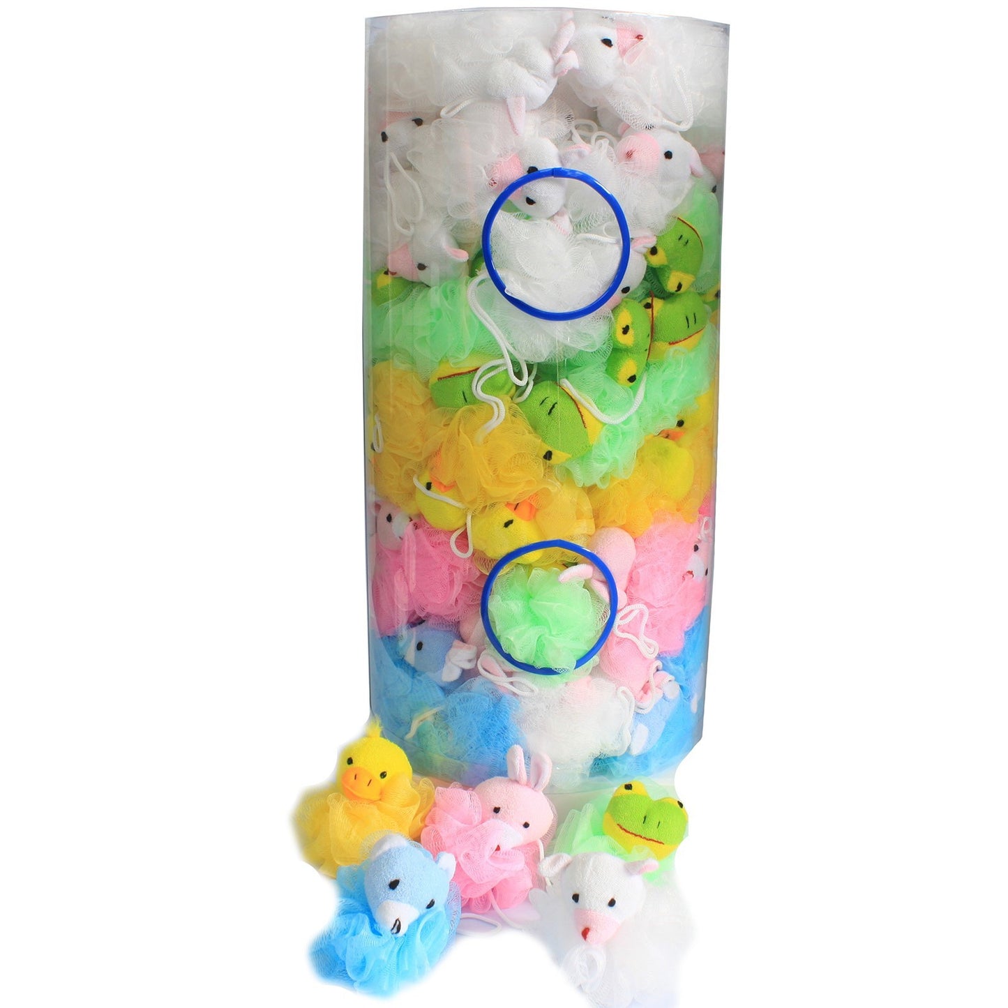 Éponge de bain - Coton Animal 5 assortis 27 g