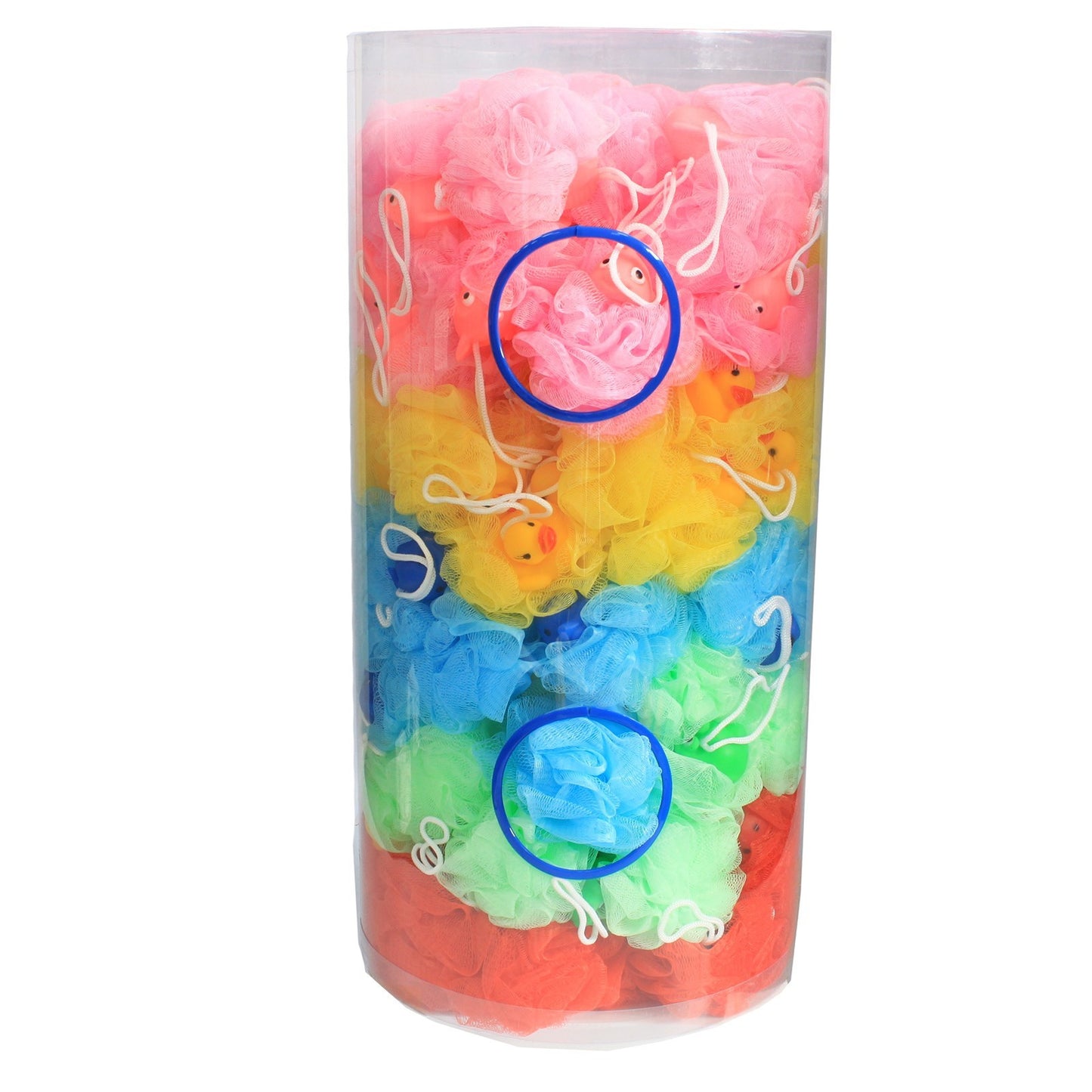 Éponge de bain - Jouet couineur 5 pièces assorties 30 g